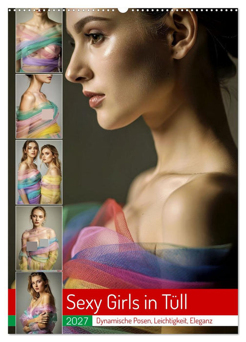 Sexy Girls in Tüll (CALVENDO Wandkalender 2027)