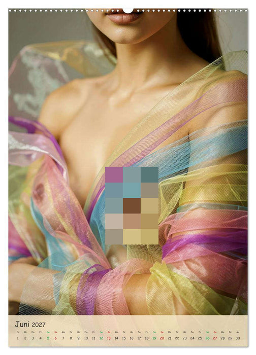 Sexy Girls in Tüll (CALVENDO Premium Wandkalender 2027)