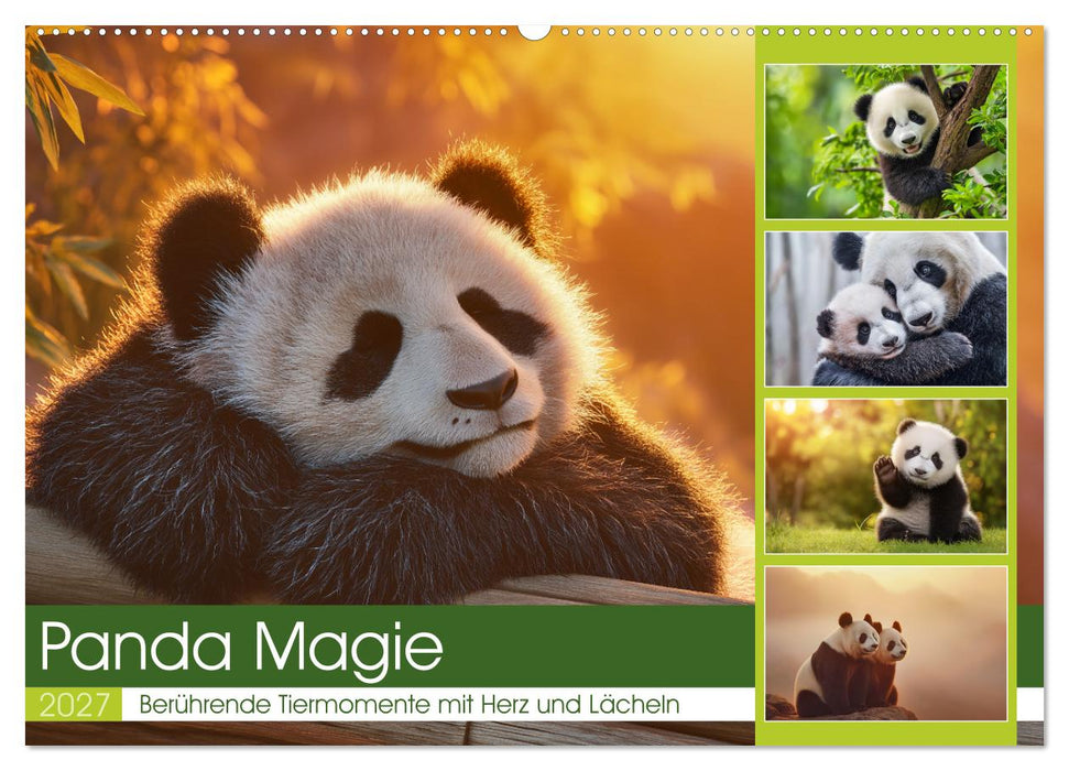 Panda Magie (CALVENDO Wandkalender 2027)