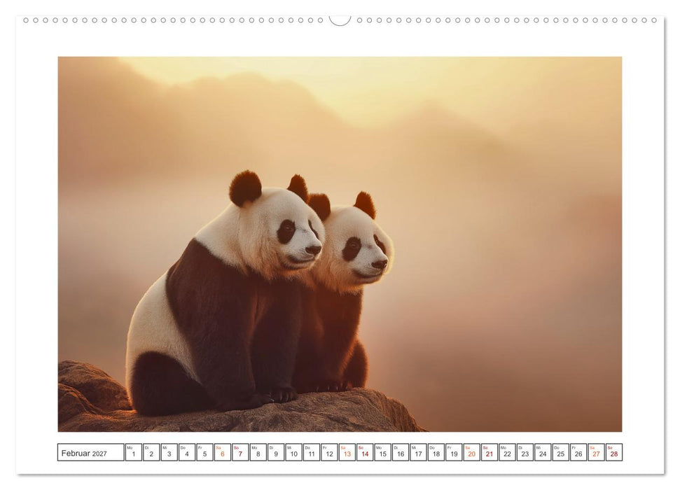 Panda Magie (CALVENDO Wandkalender 2027)