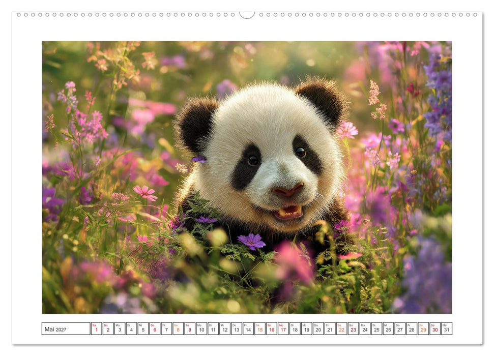 Panda Magie (CALVENDO Wandkalender 2027)