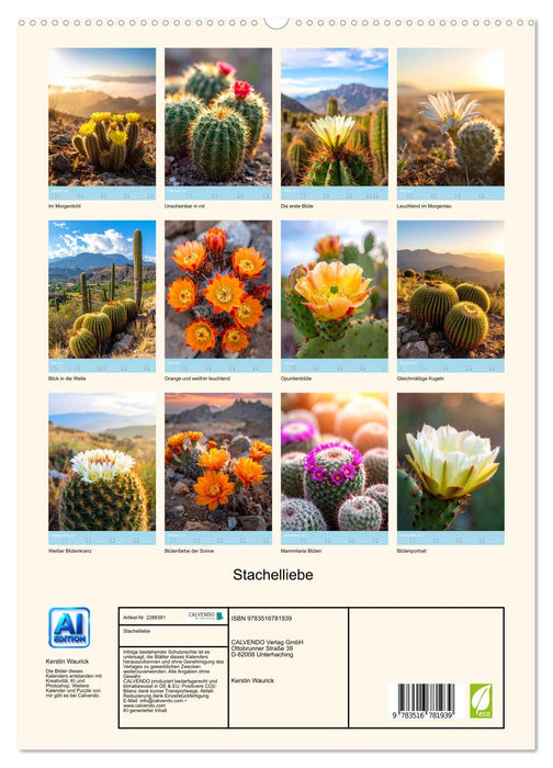 Stachelliebe (CALVENDO Premium Wandkalender 2027)