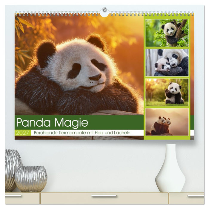 Panda Magie (CALVENDO Premium Wandkalender 2027)