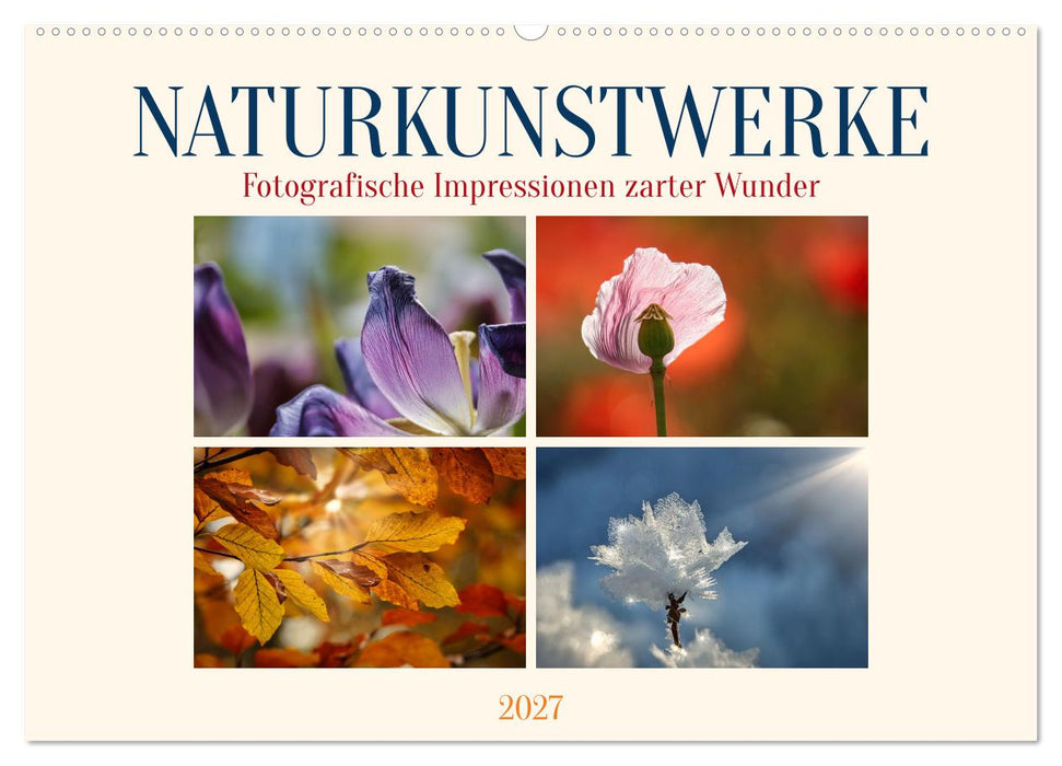 Naturkunstwerke (CALVENDO Wandkalender 2027)