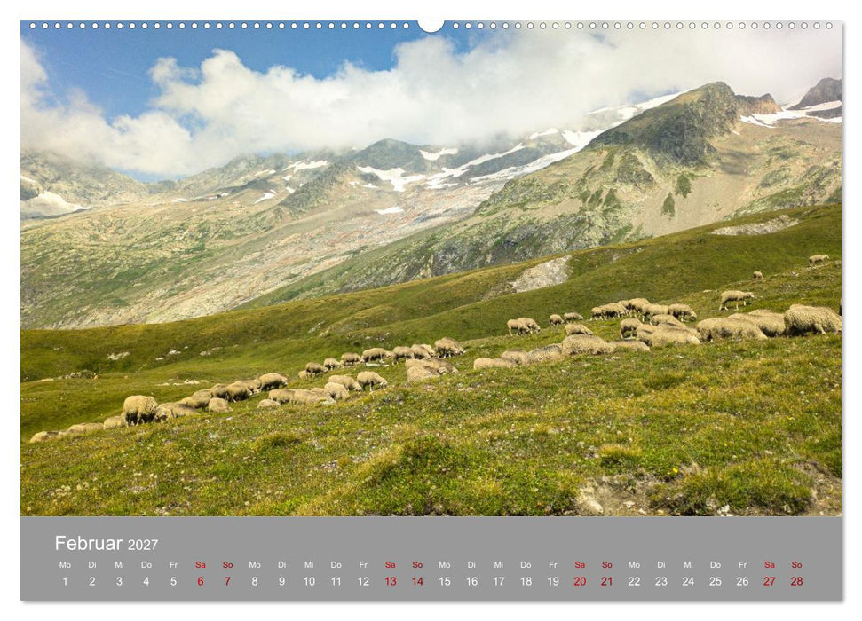 TMB - Mont Blanc (CALVENDO Wandkalender 2027)