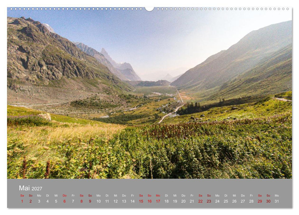 TMB - Mont Blanc (CALVENDO Wandkalender 2027)
