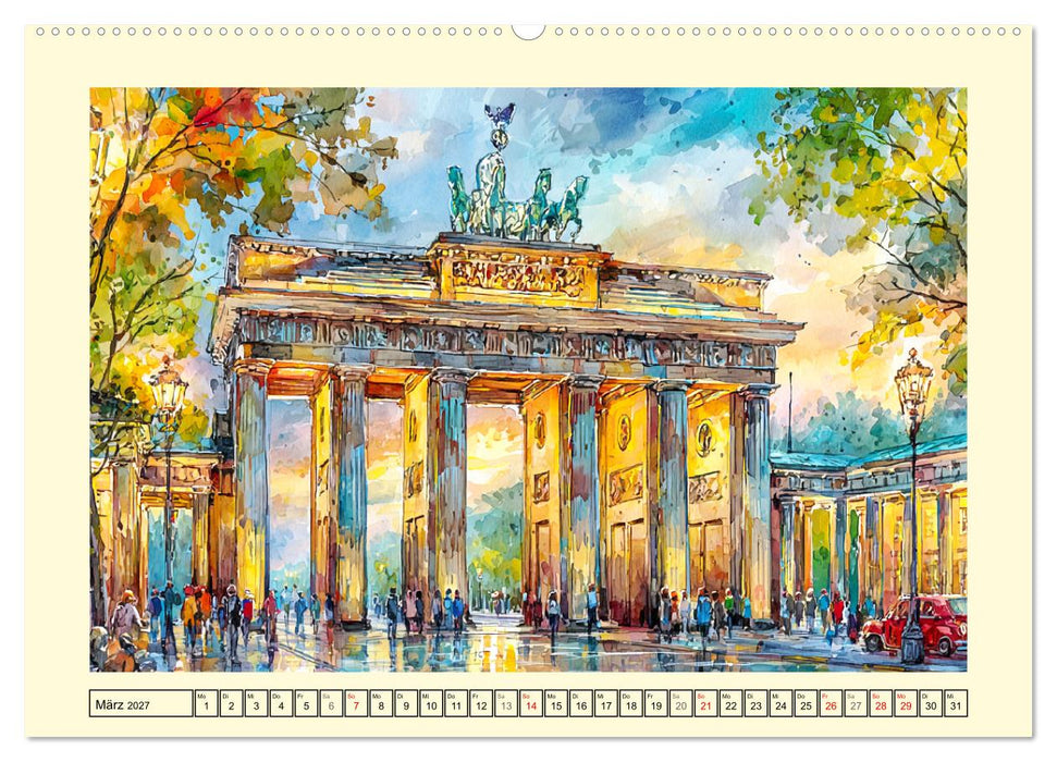 Deutschland. Künstlerische Interpretationen (CALVENDO Wandkalender 2027)