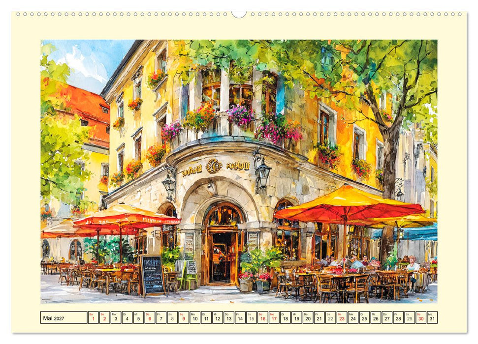Deutschland. Künstlerische Interpretationen (CALVENDO Wandkalender 2027)