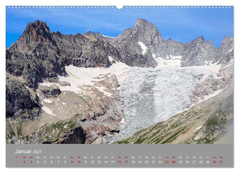 TMB - Mont Blanc (CALVENDO Premium Wandkalender 2027)