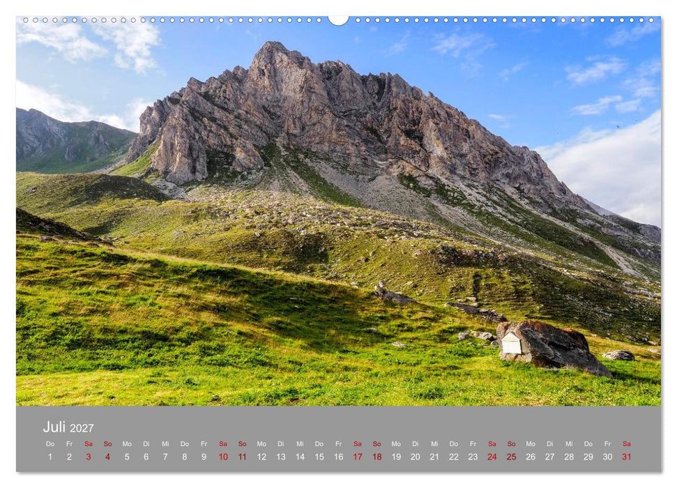 TMB - Mont Blanc (CALVENDO Premium Wandkalender 2027)