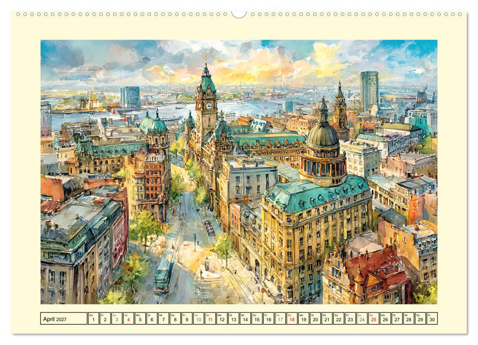 Deutschland. Künstlerische Interpretationen (CALVENDO Premium Wandkalender 2027)