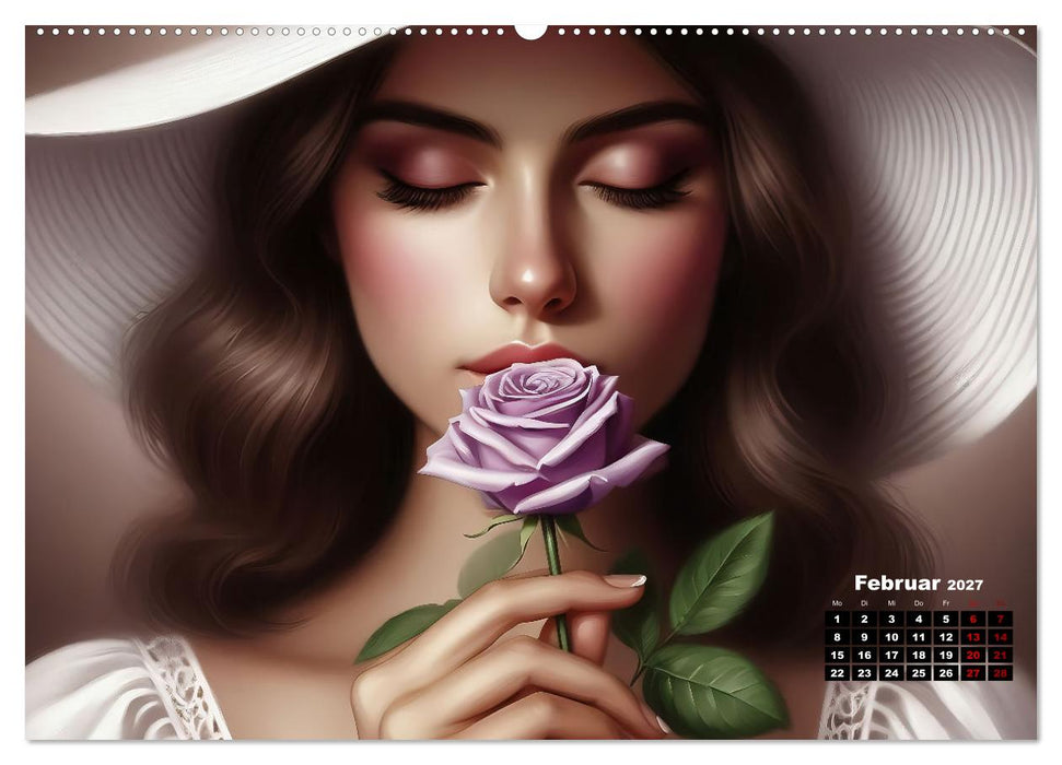 Eleganz, Farbe und Anmut (CALVENDO Wandkalender 2027)
