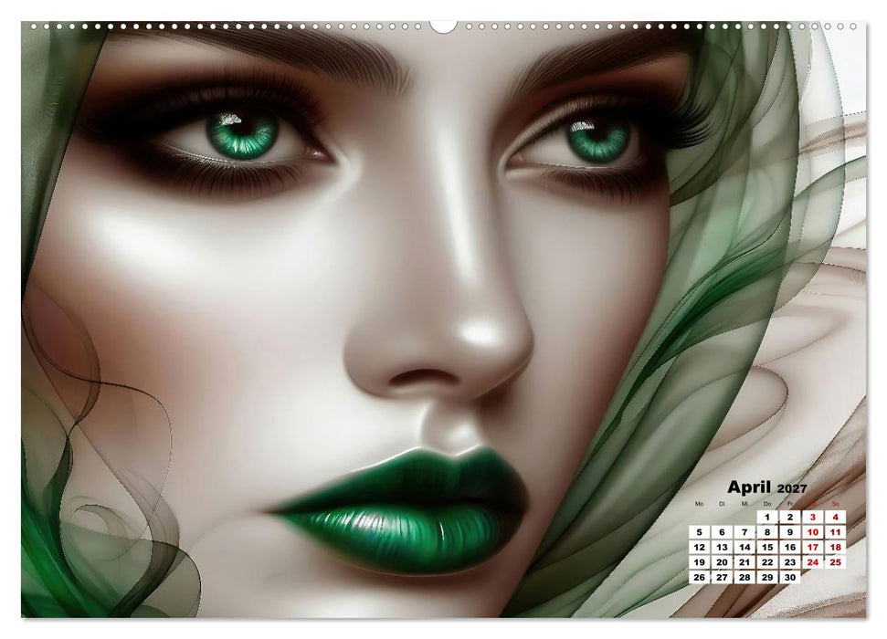 Eleganz, Farbe und Anmut (CALVENDO Wandkalender 2027)