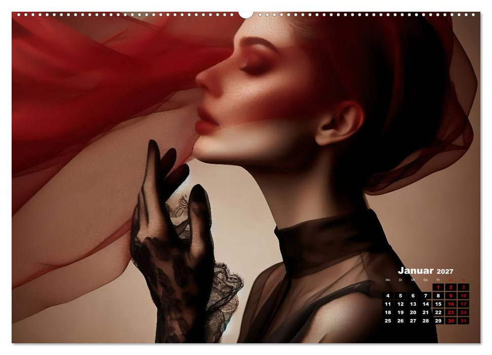 Eleganz, Farbe und Anmut (CALVENDO Premium Wandkalender 2027)