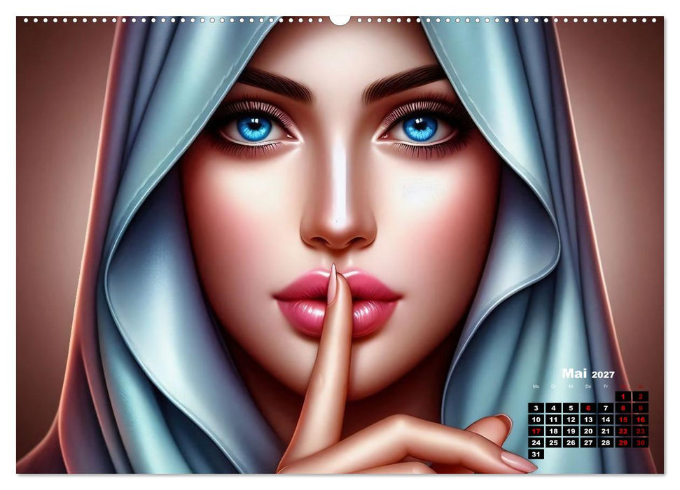 Eleganz, Farbe und Anmut (CALVENDO Premium Wandkalender 2027)