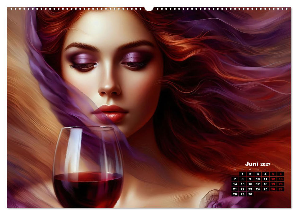Eleganz, Farbe und Anmut (CALVENDO Premium Wandkalender 2027)