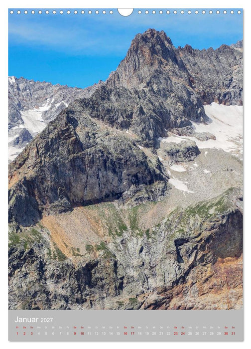 Tour du Mont Blanc (CALVENDO Wandkalender 2027)