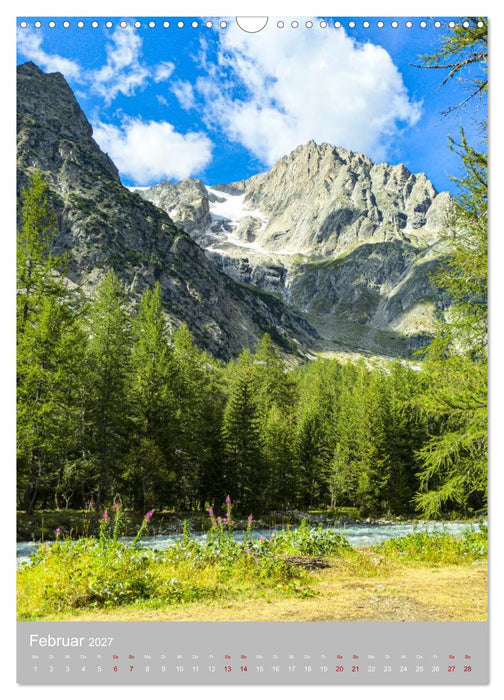 Tour du Mont Blanc (CALVENDO Wandkalender 2027)