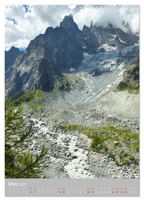 Tour du Mont Blanc (CALVENDO Wandkalender 2027)