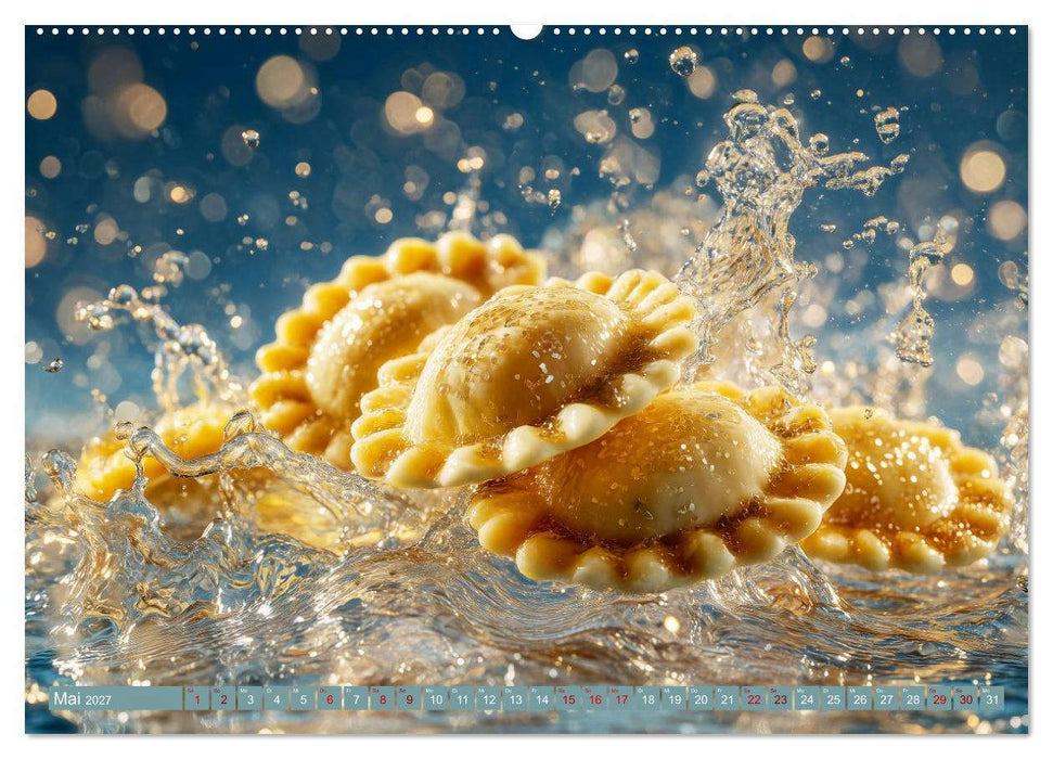 Pasta Fantastica. Surreale Nudelträume (CALVENDO Wandkalender 2027)