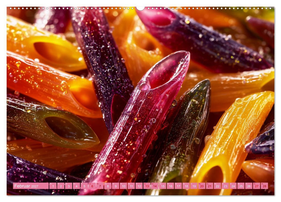 Pasta Fantastica. Surreale Nudelträume (CALVENDO Premium Wandkalender 2027)