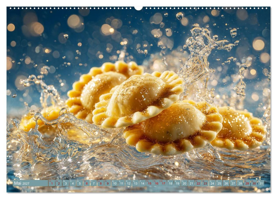 Pasta Fantastica. Surreale Nudelträume (CALVENDO Premium Wandkalender 2027)