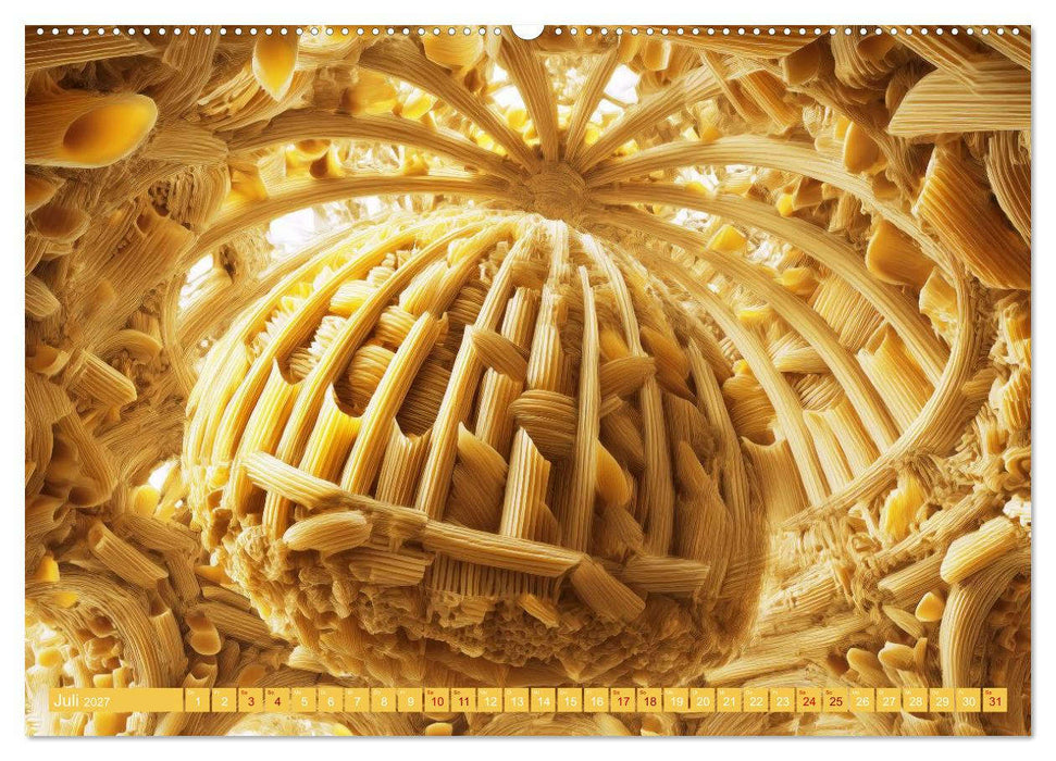 Pasta Fantastica. Surreale Nudelträume (CALVENDO Premium Wandkalender 2027)