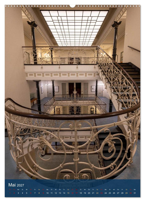 Treppenhauspoesie – Architektur im Aufstieg (CALVENDO Wandkalender 2027)