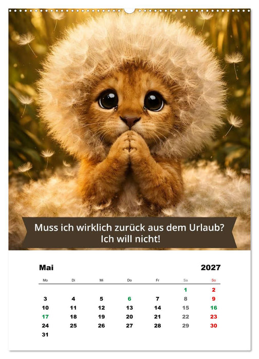 Tier-isch wahr! (CALVENDO Wandkalender 2027)