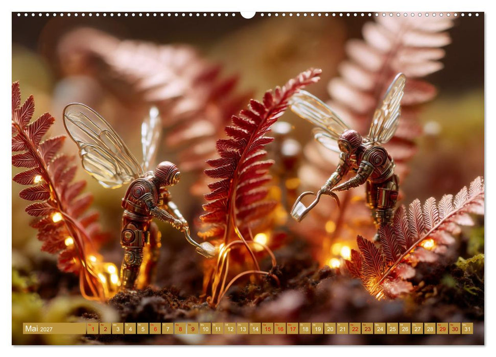Fantastische Mikrowelten. Im Reich der Nanogärtner (CALVENDO Premium Wandkalender 2027)