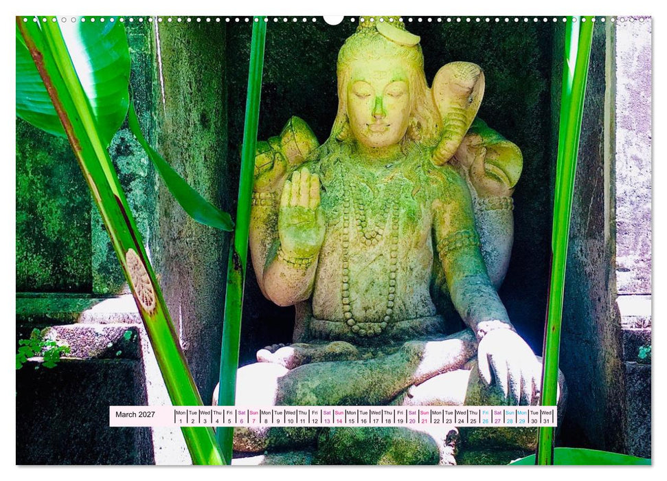 Silent Heart of Asia (CALVENDO Monthly Calendar 2027)