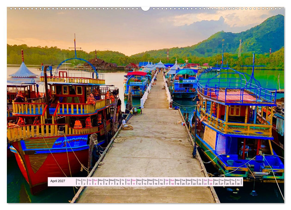 Silent Heart of Asia (CALVENDO Monthly Calendar 2027)