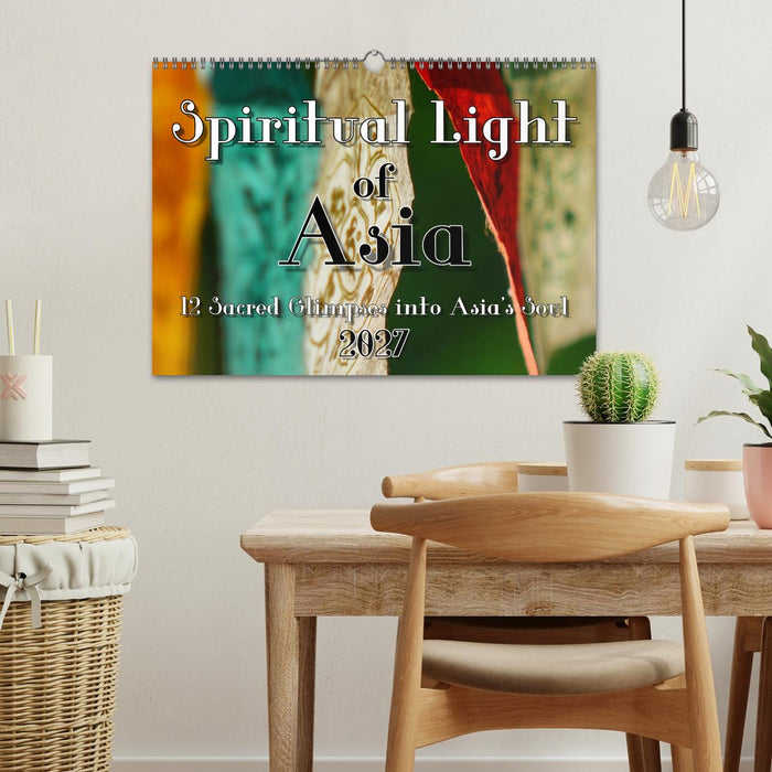 Spiritual Light of Asia (CALVENDO Monthly Calendar 2027)