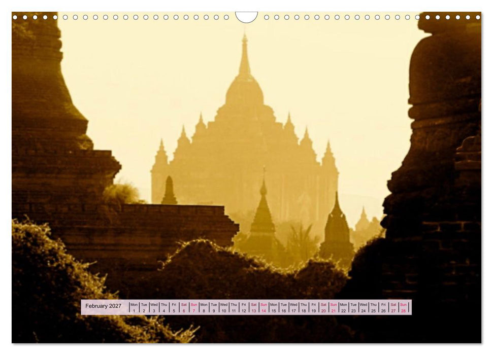 Spiritual Light of Asia (CALVENDO Monthly Calendar 2027)