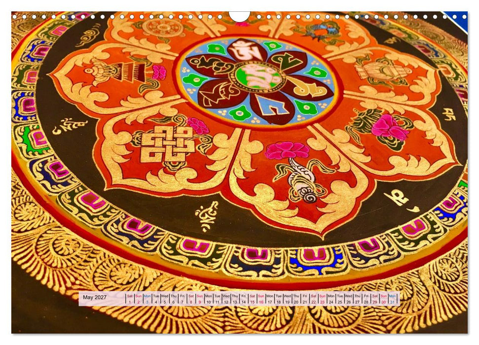 Spiritual Light of Asia (CALVENDO Monthly Calendar 2027)