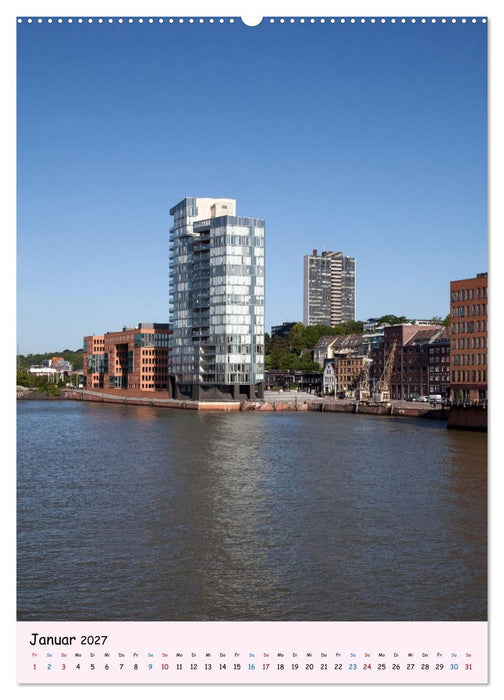 Hamburg – Wo eine Weltstadt auf Wasser trifft (CALVENDO Premium Wandkalender 2027)