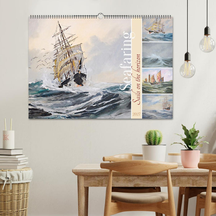 Sails on the Horizon (CALVENDO Monthly Calendar 2027)