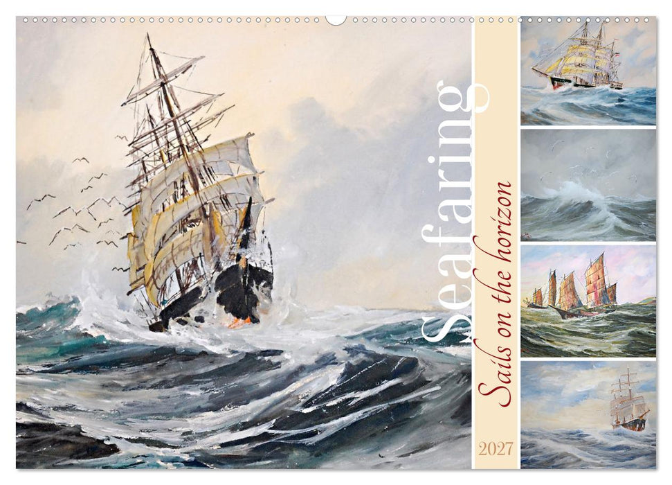 Sails on the Horizon (CALVENDO Monthly Calendar 2027)
