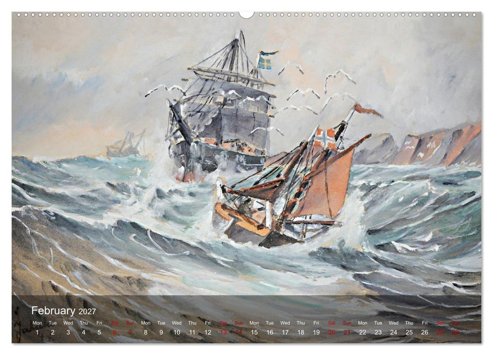 Sails on the Horizon (CALVENDO Premium-Calendar 2027)