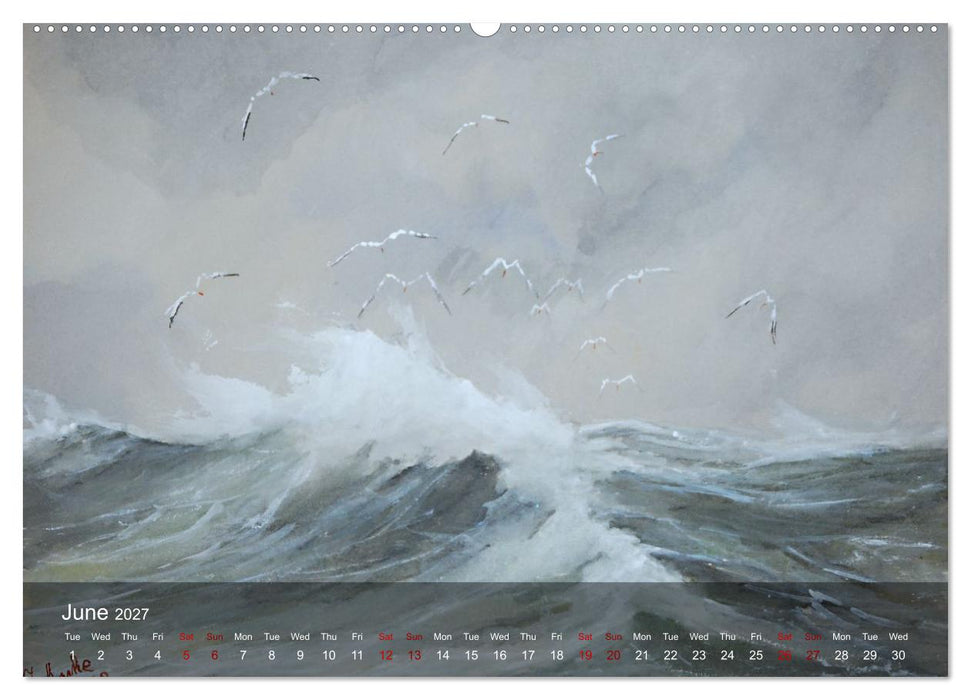 Sails on the Horizon (CALVENDO Premium-Calendar 2027)