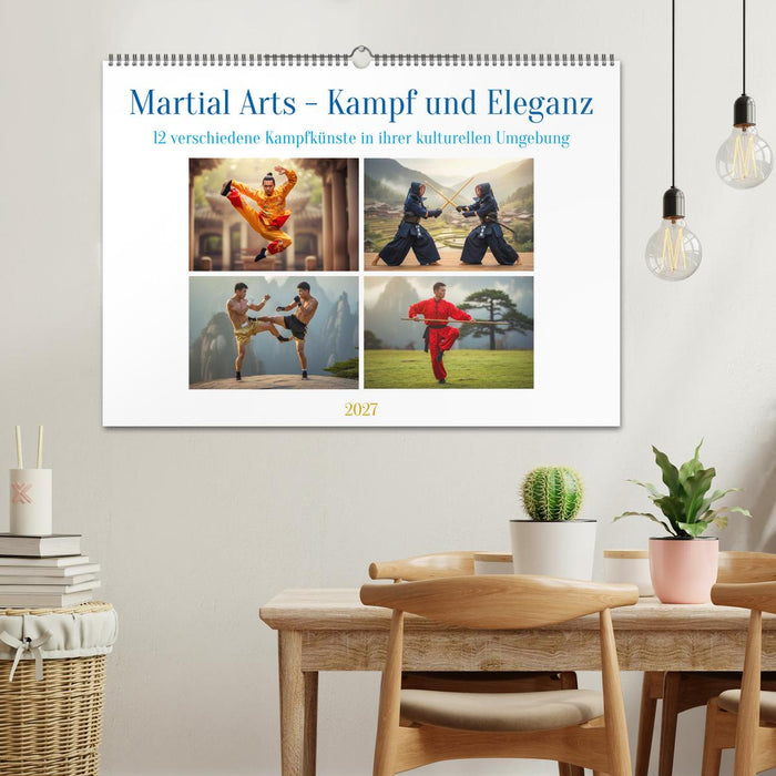 Martial Arts - Kampf und Eleganz (CALVENDO Wandkalender 2027)