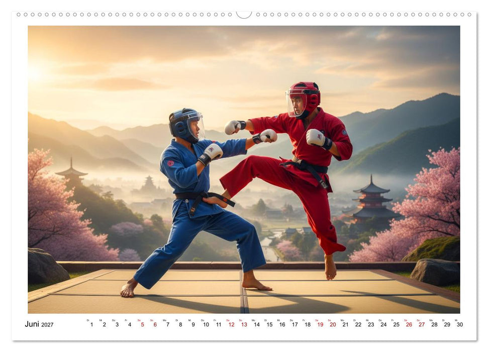 Martial Arts - Kampf und Eleganz (CALVENDO Wandkalender 2027)