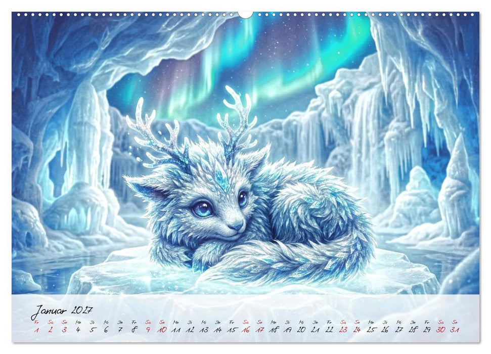 Fluffy Monsters (CALVENDO Wandkalender 2027)