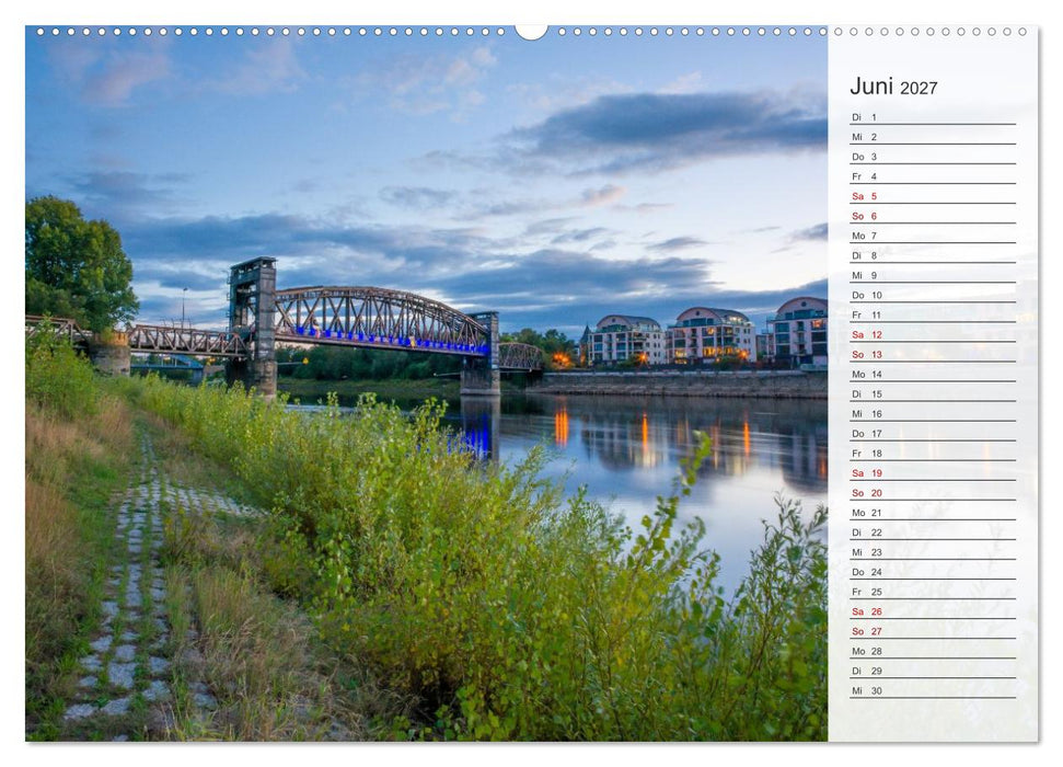 Magdeburg an der Elbe - Der Planer (CALVENDO Wandkalender 2027)