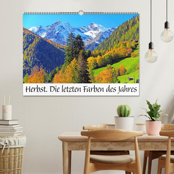 Herbst. Die letzten Farben des Jahres (CALVENDO Wandkalender 2027)