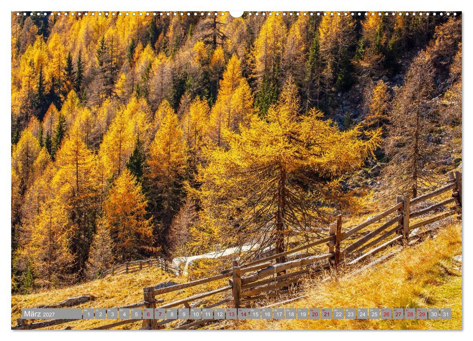 Herbst. Die letzten Farben des Jahres (CALVENDO Premium Wandkalender 2027)