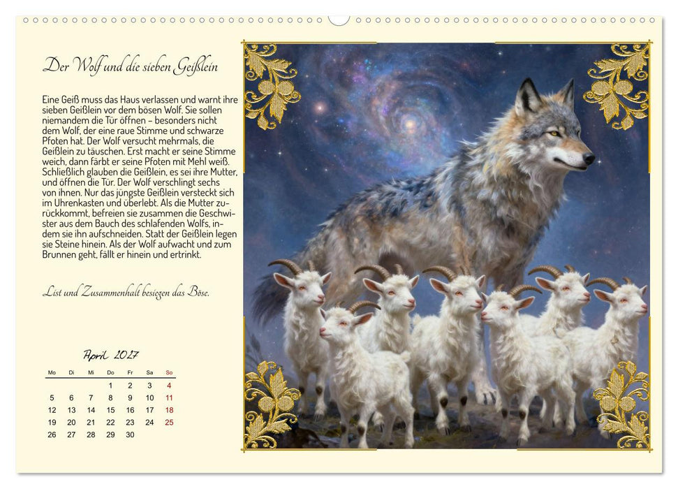 Die schönsten Märchen (CALVENDO Premium Wandkalender 2027)