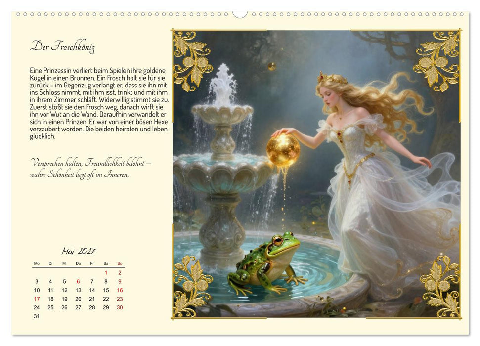 Die schönsten Märchen (CALVENDO Premium Wandkalender 2027)