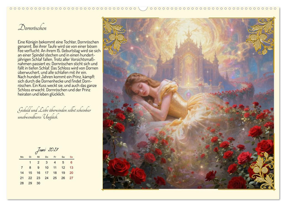 Die schönsten Märchen (CALVENDO Premium Wandkalender 2027)