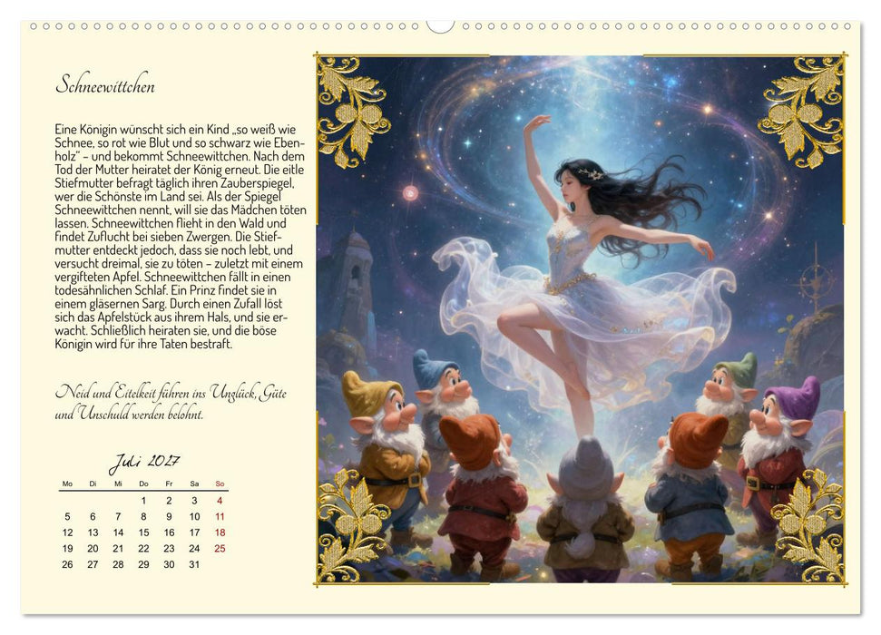 Die schönsten Märchen (CALVENDO Premium Wandkalender 2027)